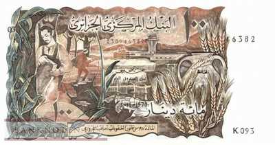 Algerien - 100  Dinars (#128ab_UNC)