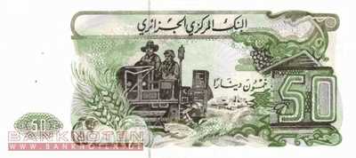 Algeria - 50  Dinars (#130a-U2_UNC)