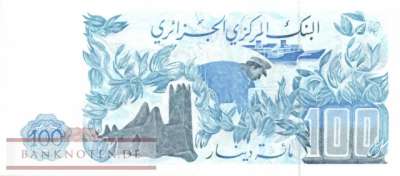 Algerien - 100  Dinars (#131-U1_UNC)