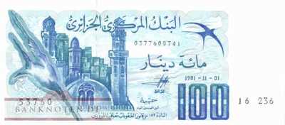 Algeria - 100  Dinars (#131-U3_UNC)
