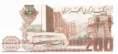 Algeria - 200  Dinars (#135a-U2_UNC)