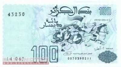 Algeria - 100  Dinars (#137_UNC)