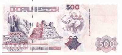 Algerien - 500  Dinars (#141-U3_UNC)