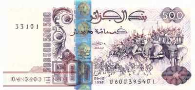 Algeria - 500  Dinars (#141-U3_UNC)