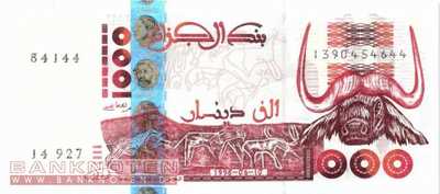 Algeria - 1.000  Dinars (#142b-U2_UNC)