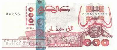 Algeria - 1.000  Dinars (#142b-U3_UNC)