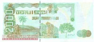Algerien - 2.000  Dinars (#144-1_UNC)