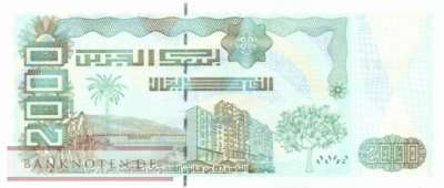Algerien - 2.000  Dinars (#144-2_UNC)