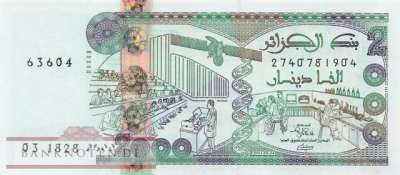 Algerien - 2.000  Dinars (#144-3_UNC)