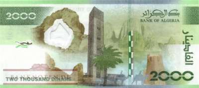 Algeria - 2.000  Dinars (#148_UNC)
