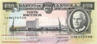 Angola - 20  Escudos (#092_UNC)