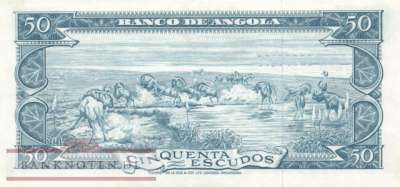 Angola - 50  Escudos (#093_AU)