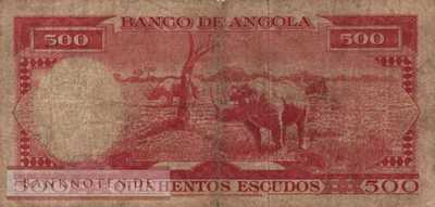 Angola - 500  Escudos (#095_VG)
