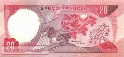 Angola - 20  Escudos (#099_AU)