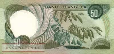 Angola - 50  Escudos (#100_AU)