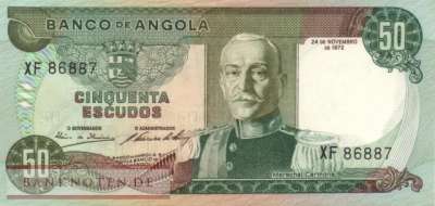 Angola - 50  Escudos (#100_AU)