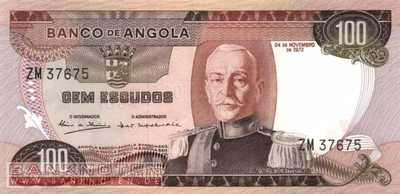 Angola - 100  Escudos (#101_UNC)