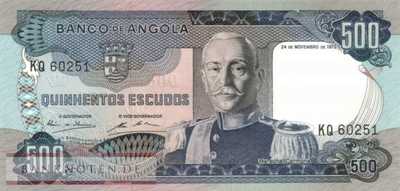 Angola - 500  Escudos (#102_UNC)