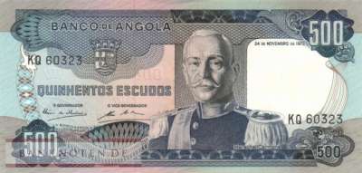 Angola - 500  Escudos (#102_XF)