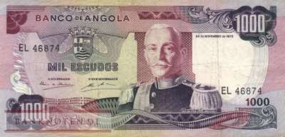 Angola - 1.000  Escudos (#103_VF)