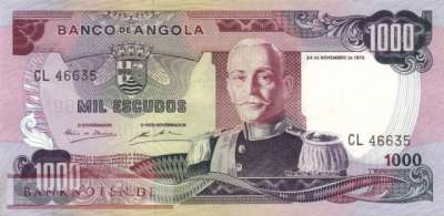 Angola - 1.000  Escudos (#103_XF)