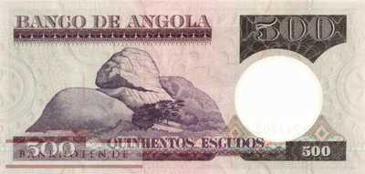 Angola - 500  Escudos (#107_UNC)