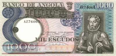 Angola - 1.000  Escudos (#108_UNC)