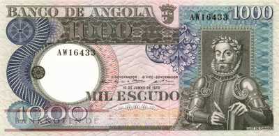 Angola - 1.000  Escudos (#108_XF)