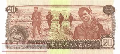 Angola - 20  Kwanzas (#109a_AU)