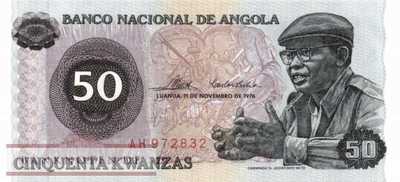 Angola - 50  Kwanzas (#110a_UNC)