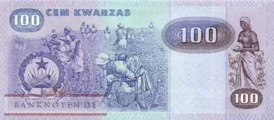 Angola - 100  Kwanzas (#119_UNC)