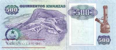 Angola - 500  Kwanzas (#128b_UNC)