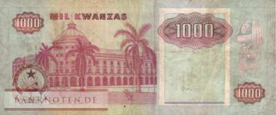 Angola - 1.000  Kwanzas (#129b_VF)