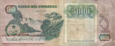 Angola - 5.000  Kwanzas (#130b_F)