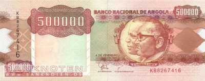 Angola - 500.000  Kwanzas (#134_UNC)