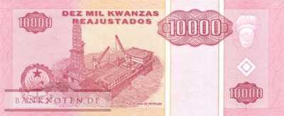 Angola - 10.000  Kwanzas Reajustados (#137_UNC)