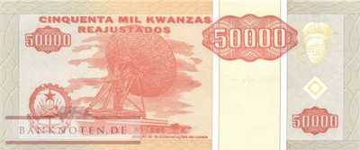 Angola - 50.000  Kwanzas Reajustados (#138_UNC)