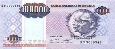 Angola - 100.000  Kwanzas Reajustados (#139_UNC)