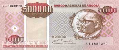 Angola - 500.000  Kwanzas Reajustados (#140_UNC)