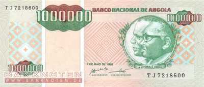 Angola - 1 Million Kwanzas Reajustados (#141_UNC)