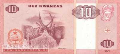 Angola - 10  Kwanzas (#145a_UNC)