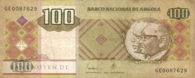 Angola - 100  Kwanzas (#147a_F)
