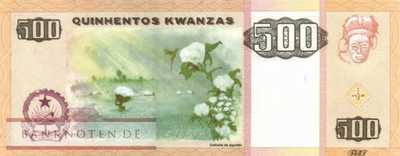 Angola - 500  Kwanzas (#149a_UNC)