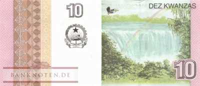 Angola - 10  Kwanzas (#151_B_UNC)