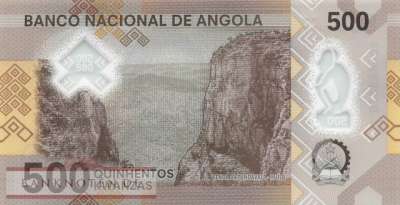 Angola - 500  Kwanzas (#161c_UNC)