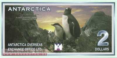 Antarctica - 2  Dollars - Privatausgabe (#008_UNC)