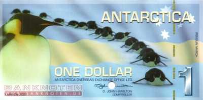 Antarctica - 1  Dollar - SPECIMEN (#014aS_UNC)