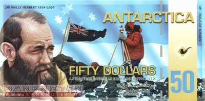 Antarctica - 50  Dollars - Privatausgabe (#026_UNC)