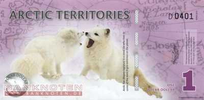 Arctic Territories - 1  Polar Dollar - private issue (#901_UNC)