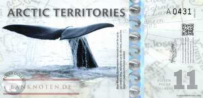 Arctic Territories - 11  Polar Dollars - private issue (#912_UNC)